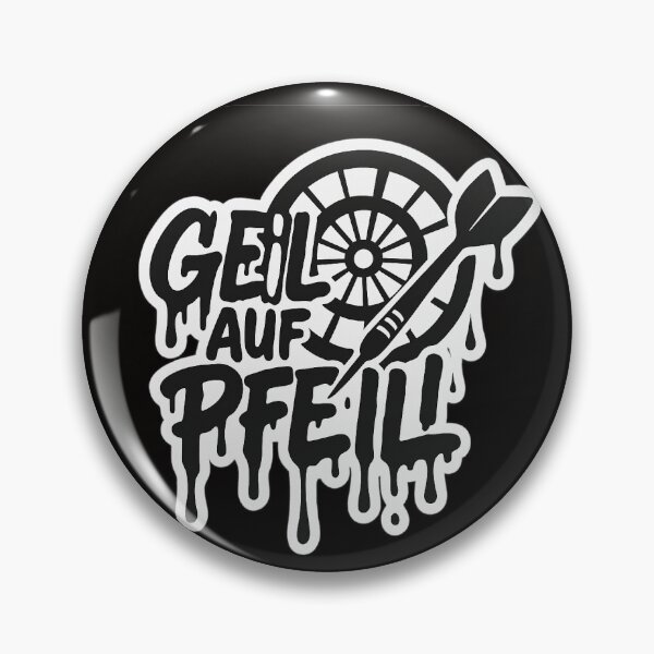 Artikelvorschau, Geil auf Pfeil – Dartboard Sticker mit Retro Graffiti Look entworfen und verkauft von EVA4ALLdesigns.