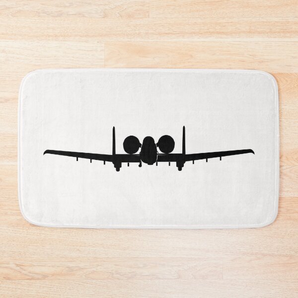 Item preview, Aircraft - USAF - A-10 Thunderbolt II - Front - Silhouette X 300 designed and sold by Military Insignia Products.