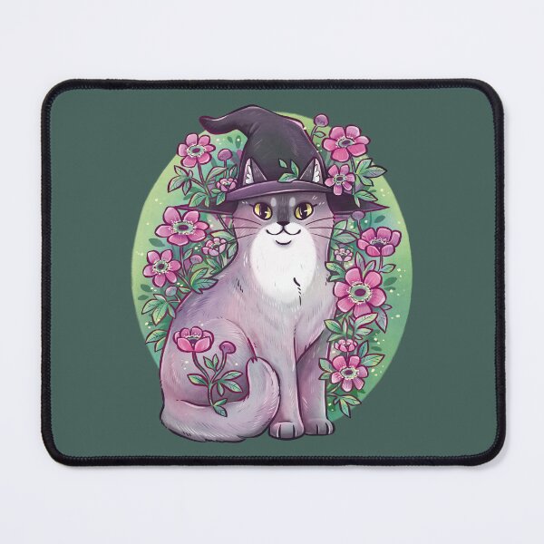 Item preview, Anemone Witch Cat designed and sold by kattvalk.