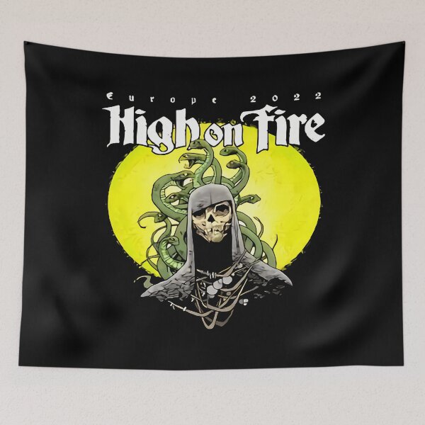 Item preview, Vintage Metal Heavy Fury Music Forged Flames Band in designed and sold by SaltySourDesig.