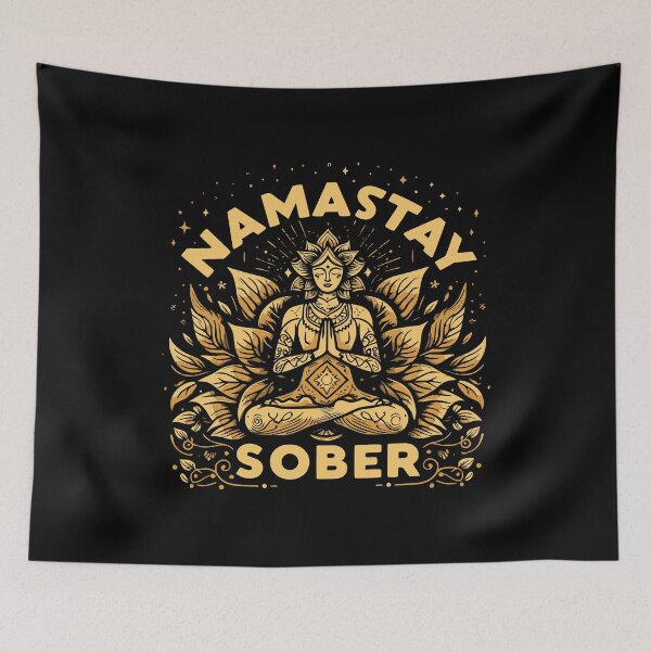 Item preview, Namastay Sober X designed and sold by Lemon Pepper.