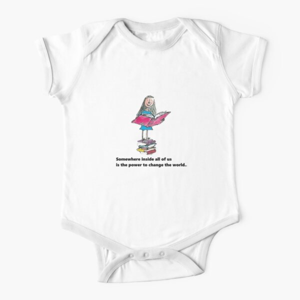 Matilda bookworm Short Sleeve Baby One-Piece