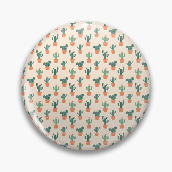 Item preview, Cactus Pattern – Desert Plants Seamless Design designed and sold by WojcikDesigners.