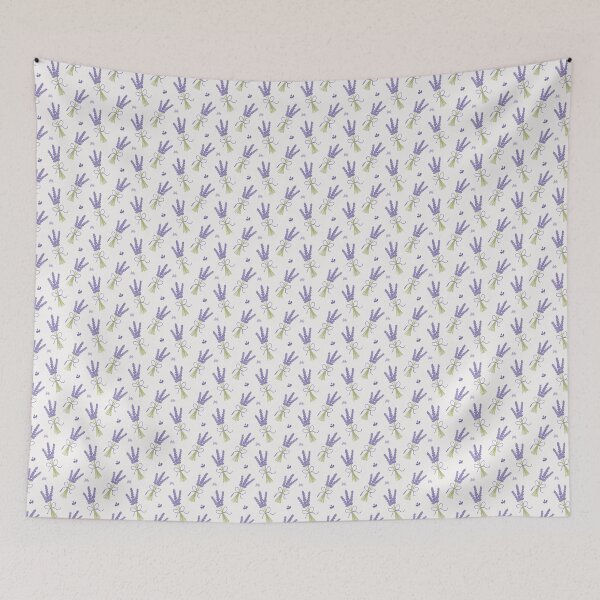 Item preview, Lavender Pattern – Floral Botanical Seamless Design designed and sold by WojcikDesigners.