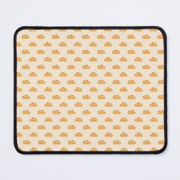 Item preview, Cute Taco Pattern – Kawaii Mexican Food Seamless Design designed and sold by WojcikDesigners.