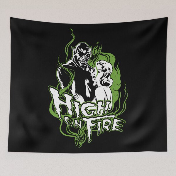 Item preview, Heavy Music Fury Metal Band Vintage Forged in Flames designed and sold by SaltySourDesig.
