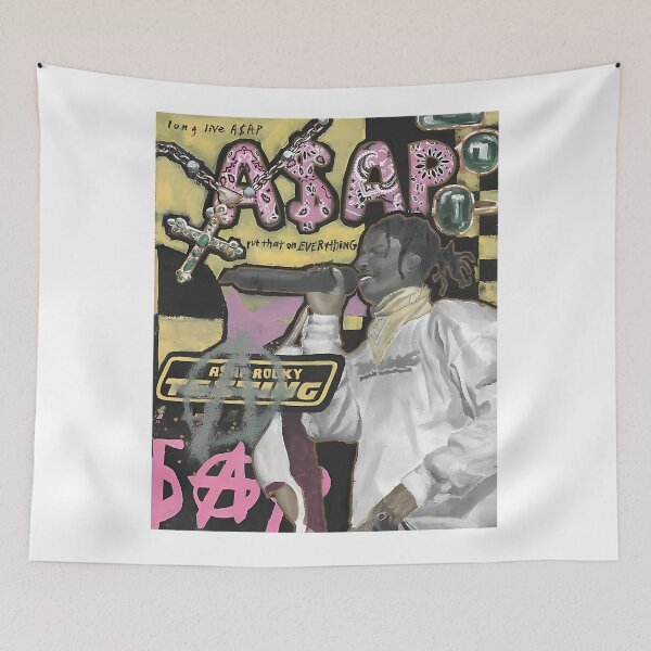 Item preview, Tour Art Rap Retro Music designed and sold by ScarecrowShort.