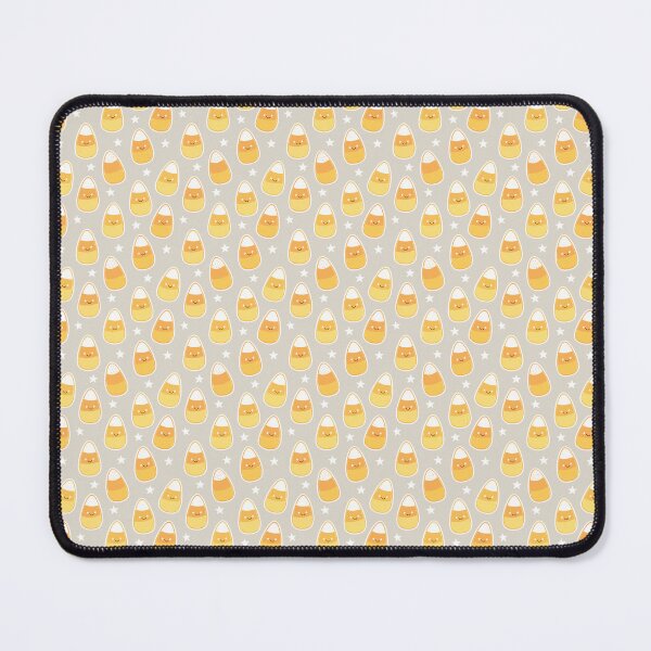 Item preview, Cute Candy Corn Pattern – Kawaii Spooky Halloween Seamless Design designed and sold by WojcikDesigners.