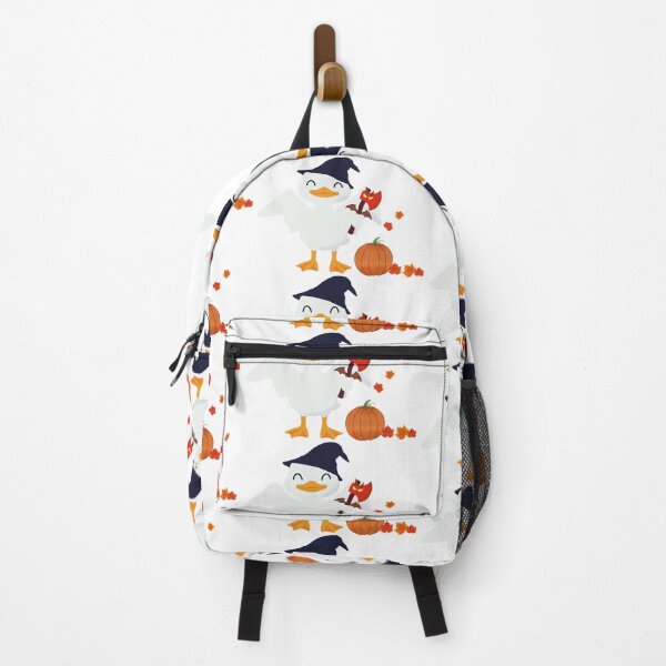 Item preview, Halloween Duck with Axe and Pumpkin designed and sold by Ikattyg.
