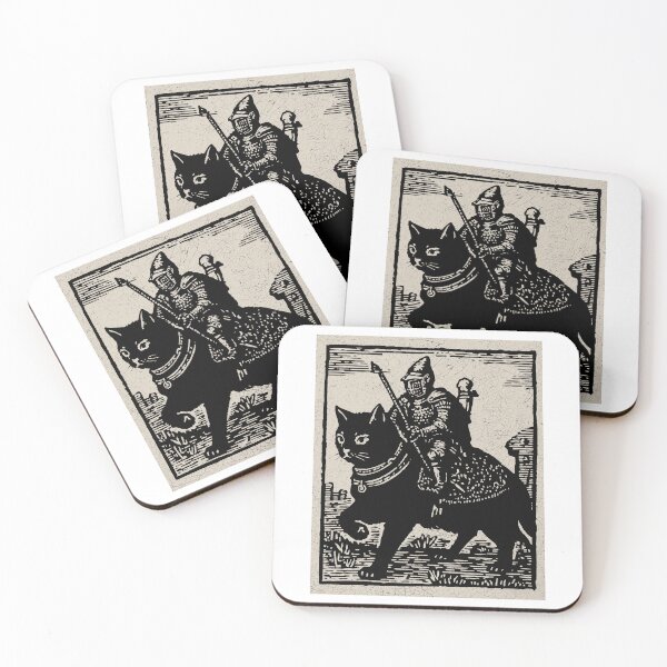 Item preview, Knight on Catback designed and sold by Angry Swan Designs.