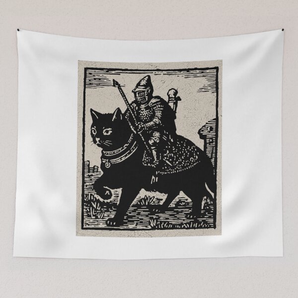 Item preview, Knight on Catback designed and sold by Angry Swan Designs.