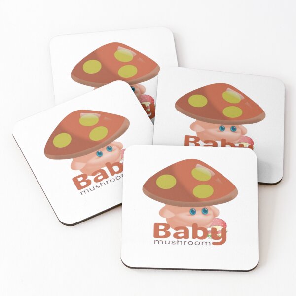 Item preview, Baby Mushroom Illustration  designed and sold by Sakina110.