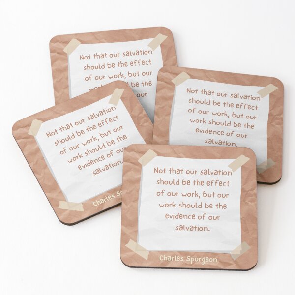 Item preview, Evidence of Salvation – Charles Spurgeon Quote designed and sold by allaboutSticker.