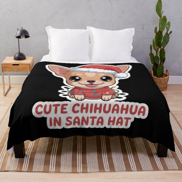 Item preview, Chihuahua Christmas Santa designed and sold by BHMARTS.