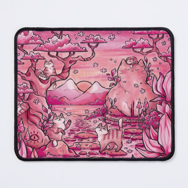 Item preview, Blossoming Cat Garden designed and sold by kattvalk.