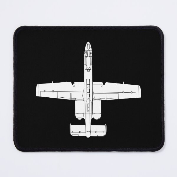 Item preview, Aircraft - USAF - A-10 Thunderbolt II - Top - LA X 300 designed and sold by Military Insignia Products.