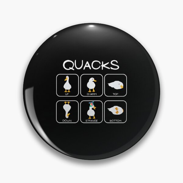 Item preview, Quacks Subatomic Particles Pun designed and sold by JeffreyRiddl.