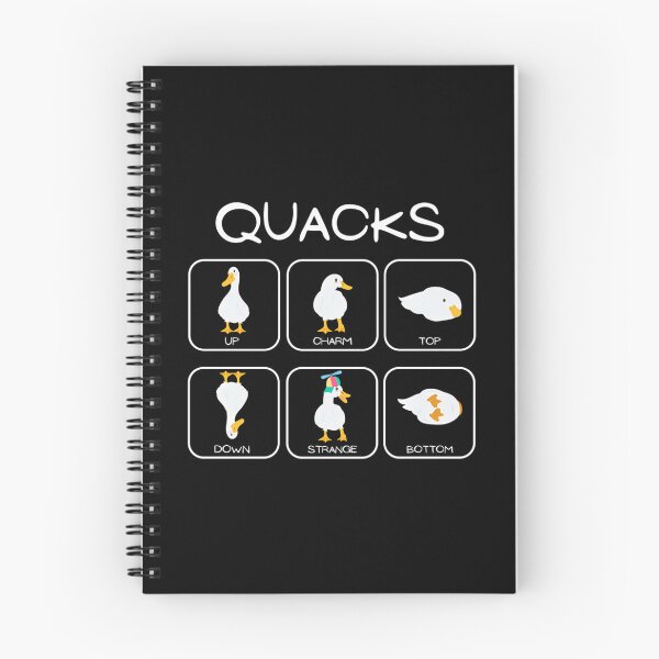 Item preview, Quacks Subatomic Particles Pun designed and sold by JeffreyRiddl.