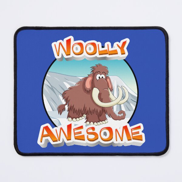 Item preview, Wooly Mammoth Awesome Ice Age Art designed and sold by Retr0Tshirts.