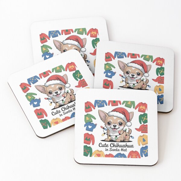 Item preview, Chihuahua Christmas Santa  designed and sold by BHMARTS.