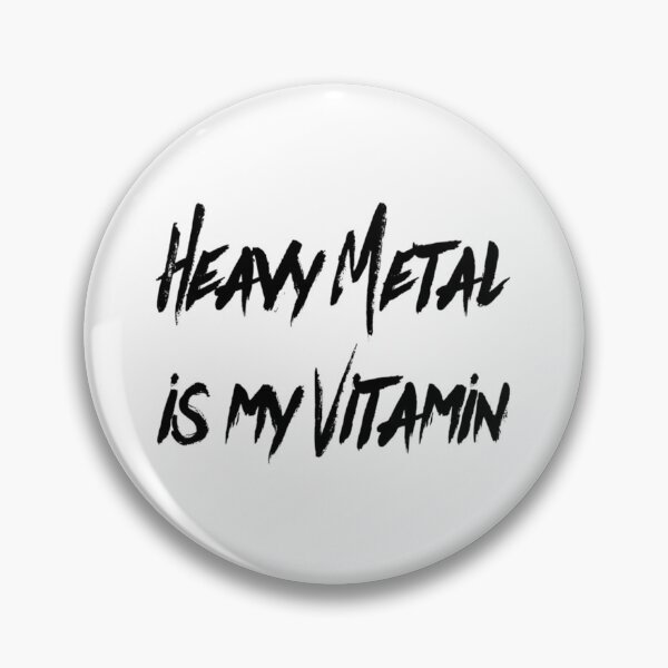 Item preview, Heavy Metal Is My Vitamin designed and sold by DONUGUSTYN.