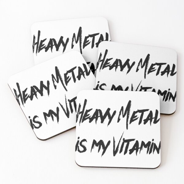 Item preview, Heavy Metal Is My Vitamin designed and sold by DONUGUSTYN.