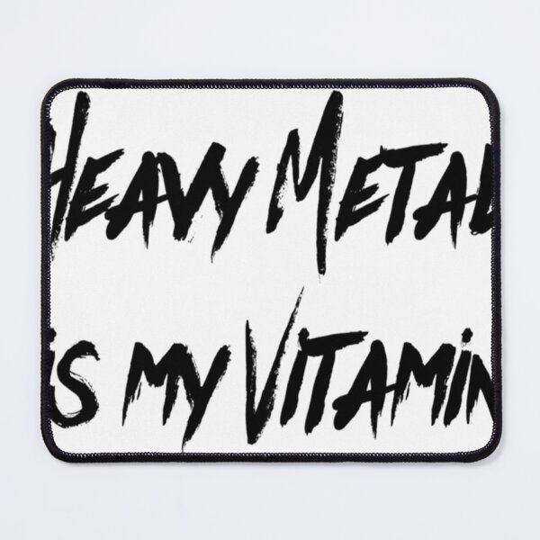 Item preview, Heavy Metal Is My Vitamin designed and sold by DONUGUSTYN.