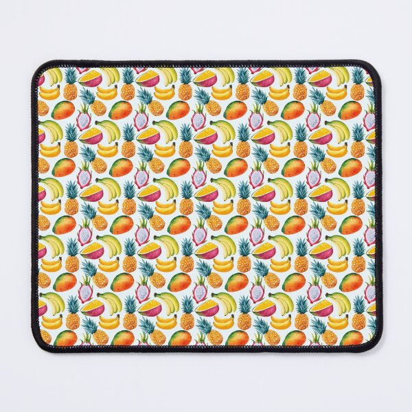 Item preview, Tropical Fruits Seamless Pattern – Watercolor Exotic Fruit Illustration designed and sold by WojcikDesigners.