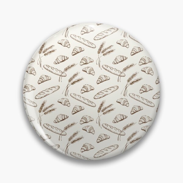 Item preview, Bread Seamless Pattern – Vintage Bakery Line-Art Illustration designed and sold by WojcikDesigners.