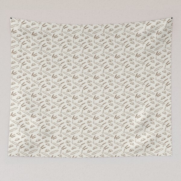 Item preview, Bread Seamless Pattern – Vintage Bakery Line-Art Illustration designed and sold by WojcikDesigners.