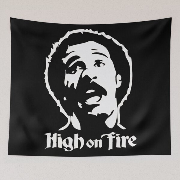 Item preview, Heavy Music in Forged Flames Fury Vintage Band Metal designed and sold by SaltySourDesig.