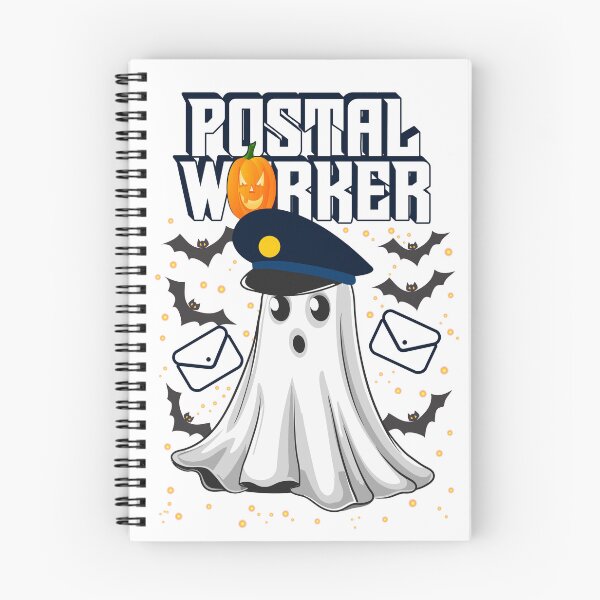 Item preview, Postal Worker Halloween Ghost – Spooky Mail Carrier Design designed and sold by ArtsyExplorer.