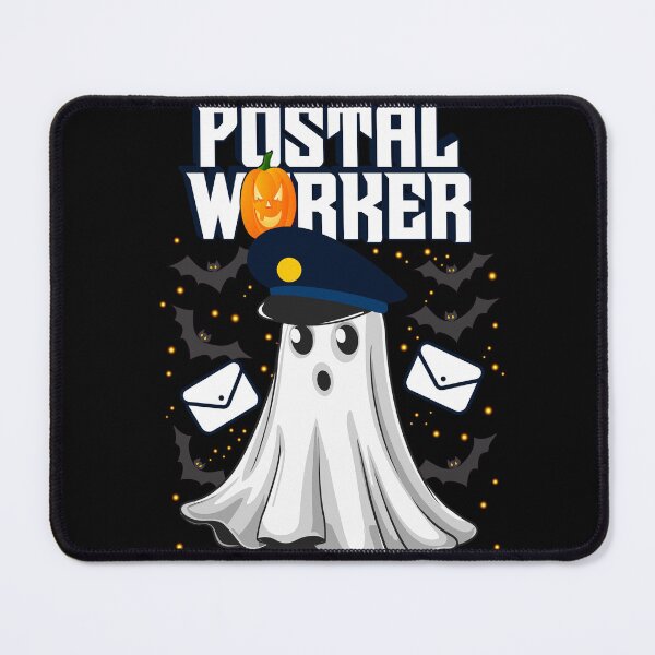 Item preview, Postal Worker Halloween Ghost – Spooky Mail Carrier Design designed and sold by ArtsyExplorer.