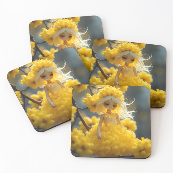 Item preview, The Fairy of the Mimosas designed and sold by Cosmic Free Mama.
