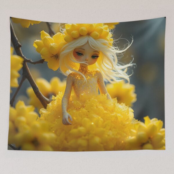 Item preview, The Fairy of the Mimosas designed and sold by Cosmic Free Mama.