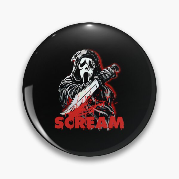 Item preview, Ghostface Scream Mask Classic T-Shirt designed and sold by JeffreyRiddl.
