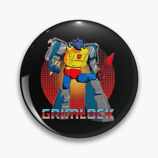 Item preview, Grimlock G1 Robot Dinosaur Vintage V2 designed and sold by Retr0Tshirts.