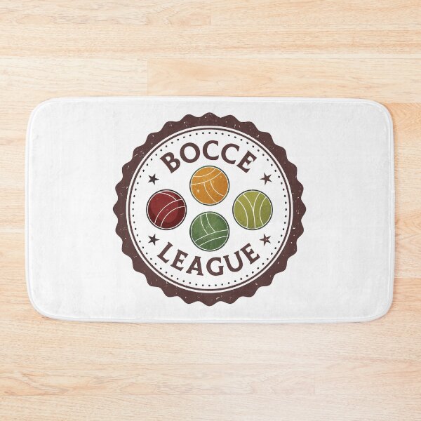 Item preview, Retro Bocce League – Vintage Badge Design with Bocce Ball Set designed and sold by VividOrganica.