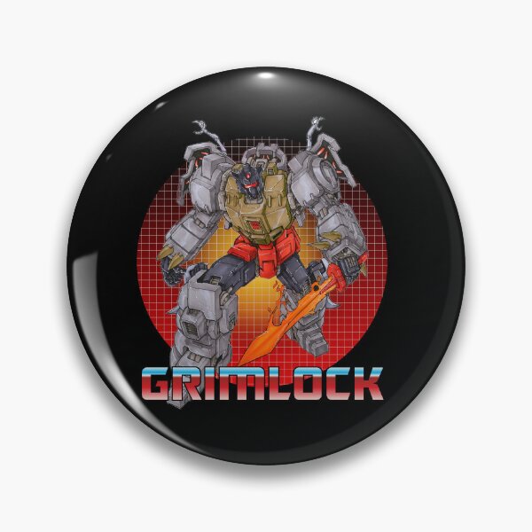 Item preview, Grimlock G1 Robot Dinosaur Fan Art designed and sold by Retr0Tshirts.