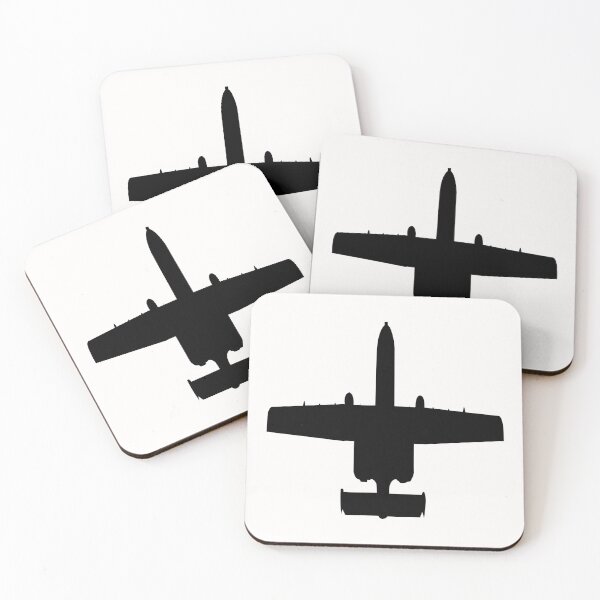 Item preview, Aircraft - USAF - A-10 Thunderbolt II - Top - Silhouette X 300 designed and sold by Military Insignia Products.