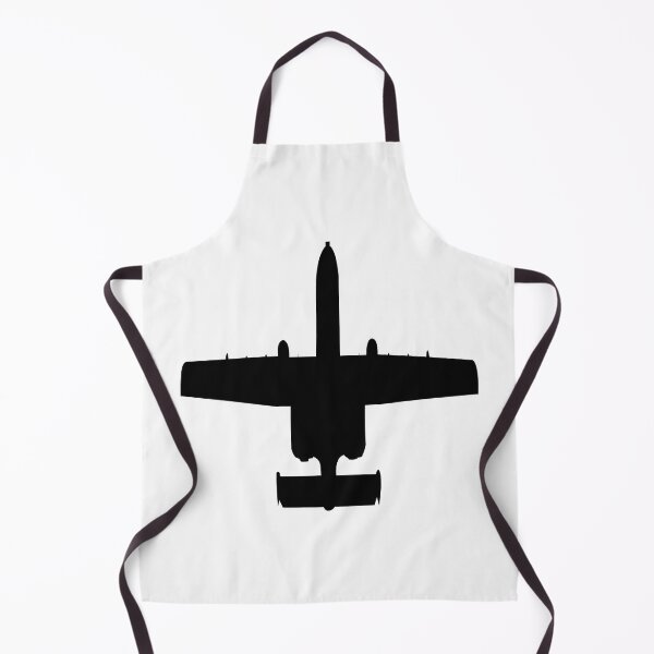 Item preview, Aircraft - USAF - A-10 Thunderbolt II - Top - Silhouette X 300 designed and sold by Military Insignia Products.