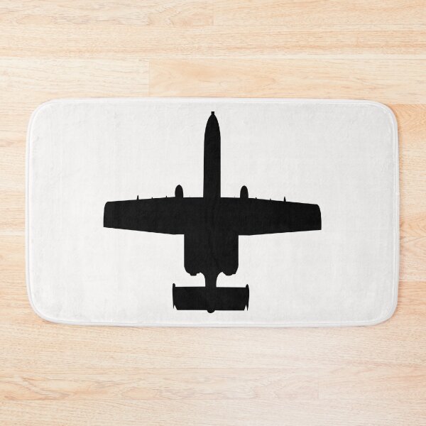 Item preview, Aircraft - USAF - A-10 Thunderbolt II - Top - Silhouette X 300 designed and sold by Military Insignia Products.