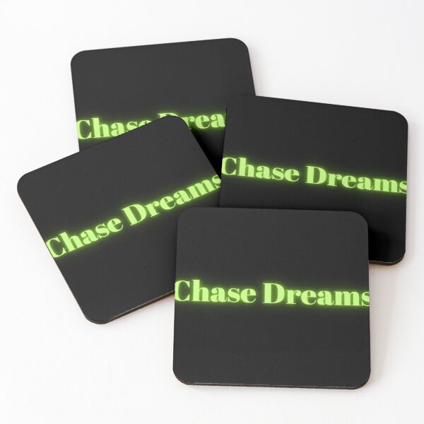 Item preview, Chase Dreams Neon Glow Typography designed and sold by BSL-STORE.
