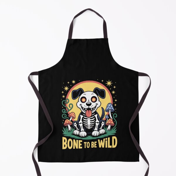 Aperçu de l'œuvre Chiot psychédélique : une scène d'Halloween fantaisiste où un squelette se prélasse dans une tasse de thé massive créée et vendue par Grang Art Artistic Designs.