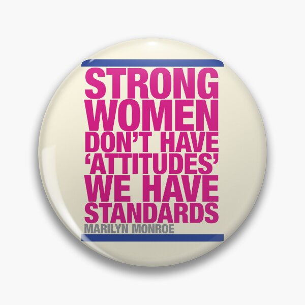 Item preview, Strong Women Don’t . . . , Marilyn Monroe Quotation designed and sold by CharlottePlaceArt.