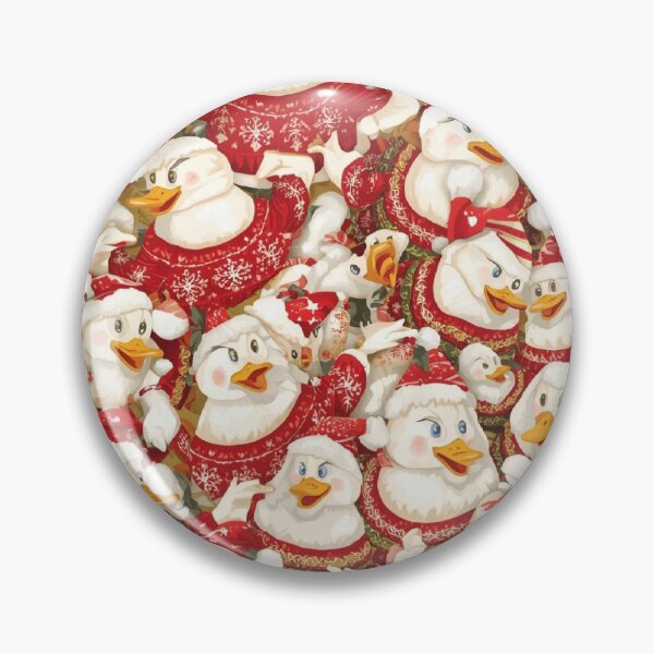 Item preview, Cute Christmas Ducks in Sweaters designed and sold by designwiss.
