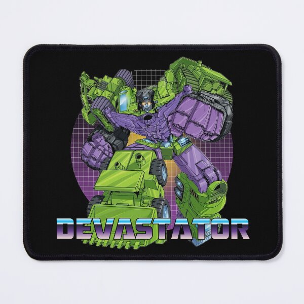 Item preview, Devastator G1 Vintage Transforming Robot Art designed and sold by Retr0Tshirts.
