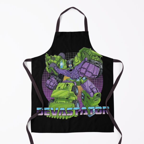 Item preview, Devastator G1 Vintage Transforming Robot Art designed and sold by Retr0Tshirts.