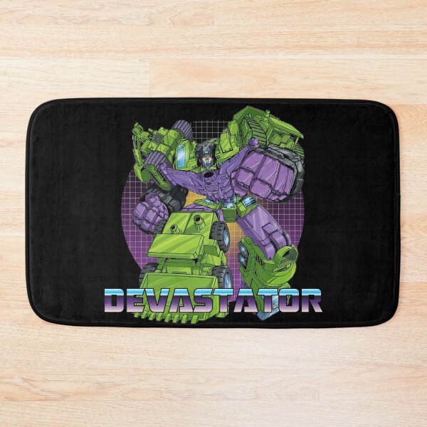 Item preview, Devastator G1 Vintage Transforming Robot Art designed and sold by Retr0Tshirts.