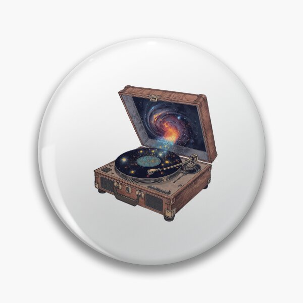 Item preview, Stellar Tunes – Record Player Galaxy Design designed and sold by BestZoneStore.
